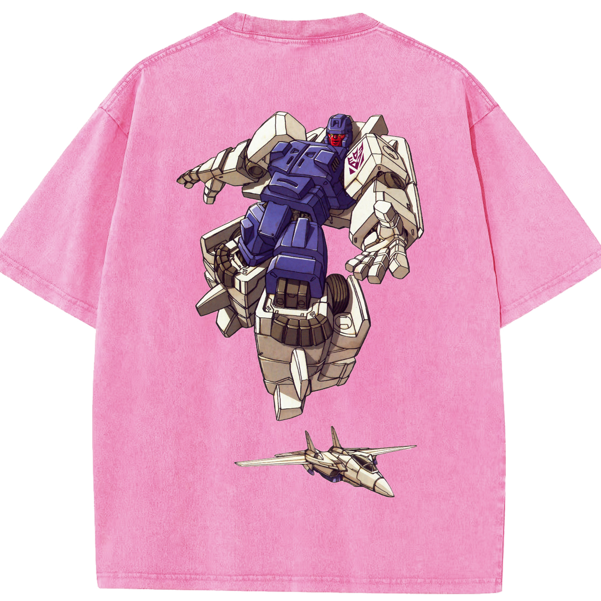 （画像用）  綿100% ヴィンテージ風 半袖Tシャツ（背面プリント）